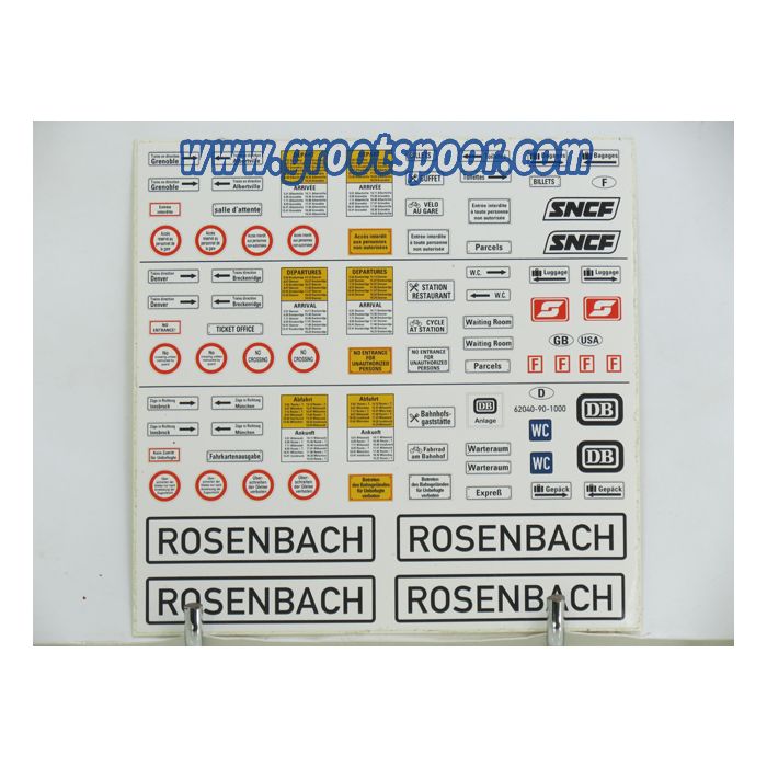 PIKO Stickervel 093 Rosenbach