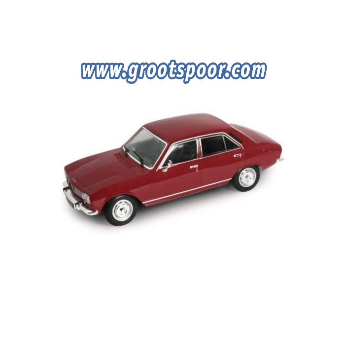 GSDCCwel 00024001r 1/24 1975 Peugeot 504, red