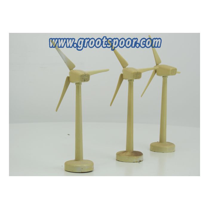 Set  Miniatuur windmolens 3st Stationair model