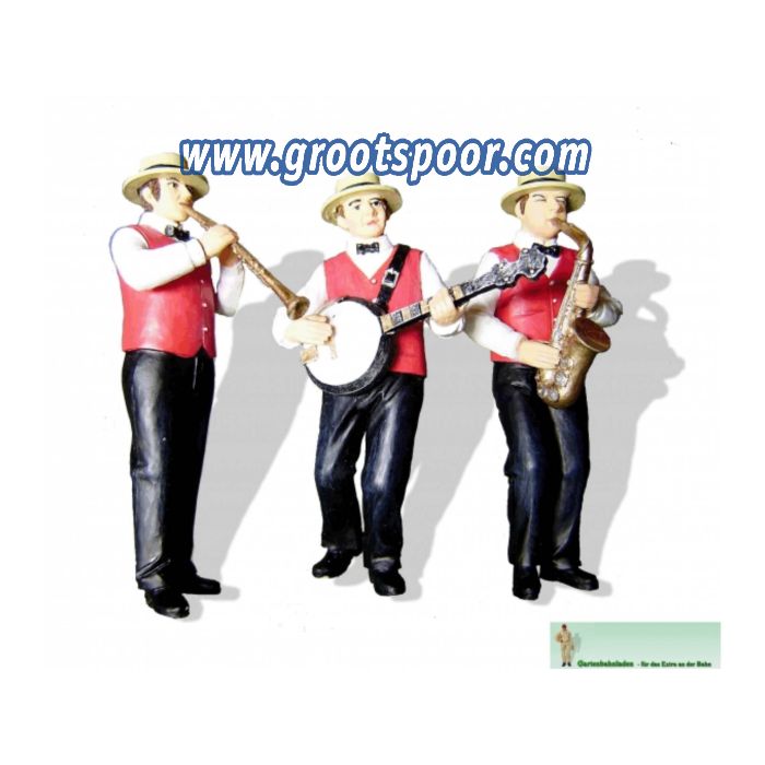 Prehm-miniaturen 500134 Dixi Band, Set 3 Figuren - sku: PREHM500134 - Nieuw - Afbeelding 1