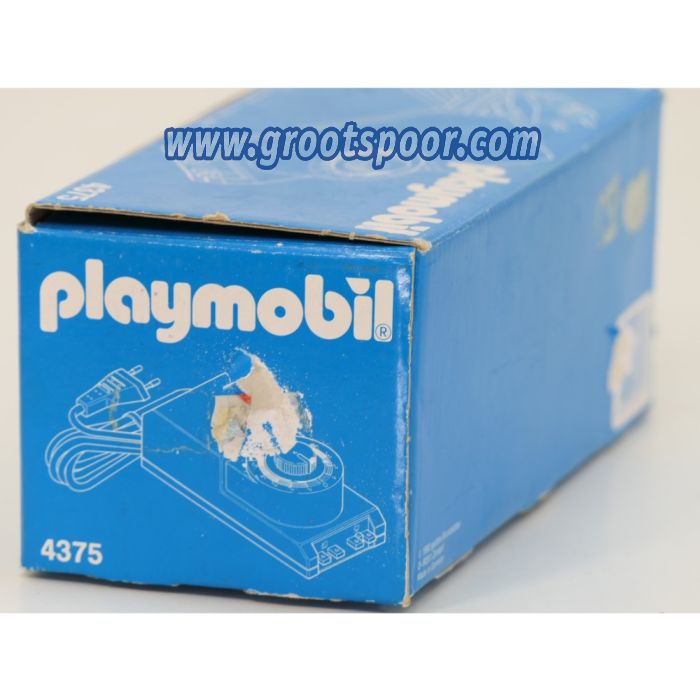 Playmobil 4375 Transformator 220V 0-14V met 4351 Aansluitsnoer OVP - sku: 20260925033751 - Used - Very good condition - Photo 2