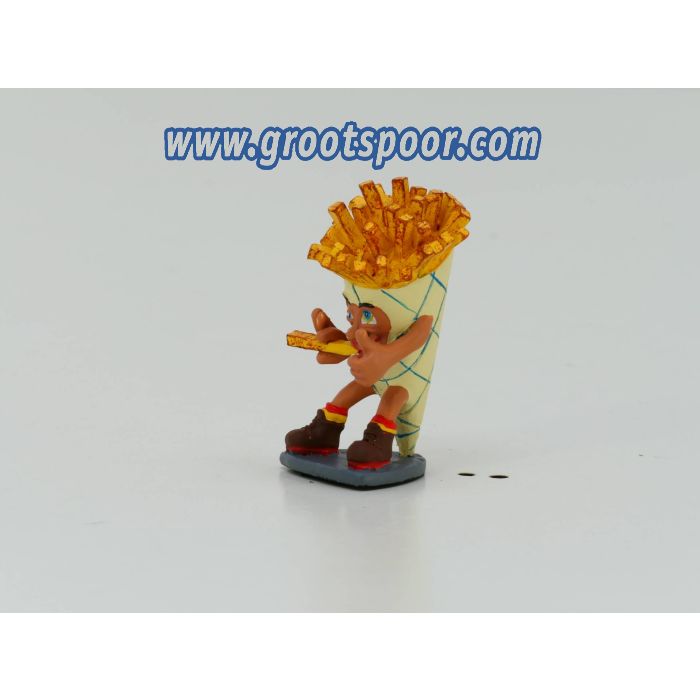 Prehm-Miniaturen 550131 Riesen Pommestüte - Aufsteller für Imbisswagen - sku: PREHM550131 - Nieuw - Afbeelding 3