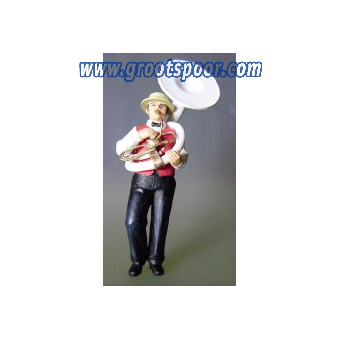 Prehm-miniaturen 500034 Dixi Musiker Tuba - sku: PREHM500034 - Nieuw - Afbeelding 1