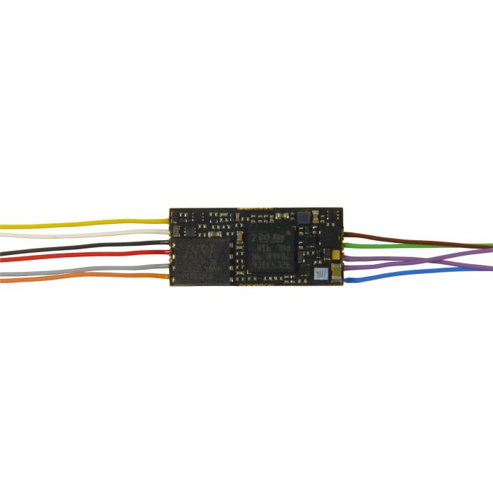 Zimo MS490 Sounddecoder, 23x9x4mm, 1 W, 0,8 A, 11 offene Kabelenden