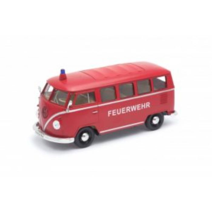 GSDCCwel 00022095Fer 1962 Volkswagen Bus fire engine (Feuerwehr), red