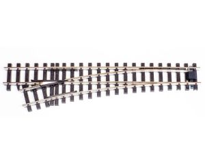 TRAINLINE45 1042155  Nickel Weiche R 210cm links, ohne Antrieb