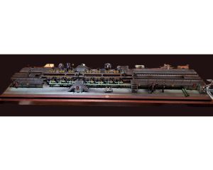 Spur II MAGNUS / Höhne Diorama BR-53 mit Haube FULL FUNCTIONSFAHIG