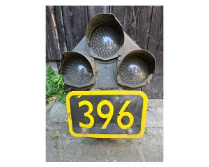 Dwergsein 396 Emmen met led lampen Rood/Geel/Groen