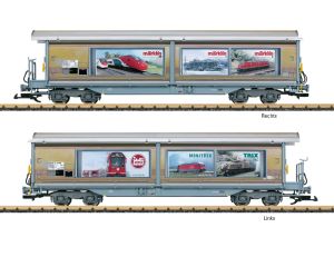 LGB 48576 Schiebewandwagen Metallrader