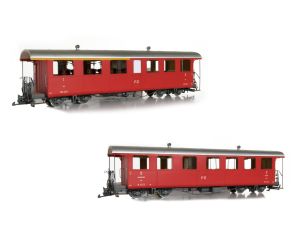 Kiss 660 105 FO Plattformwagen 2er Set | AB oder B und FZ Wagen