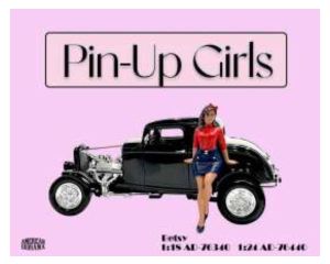 GSDCCad 00076440 1/24 Pin-Up Girl Betsy figure
