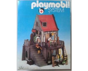 Playmobil 3447 Middeleeuws stadhuis 95% compleet #9584