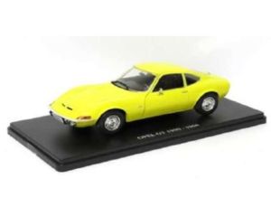 GSDCCmag 00024MX43 1/24 1968 Opel GT 1900, yellow