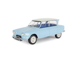 GSDCCmag 00024MX52 1/24 1961 Citroen Ami 6, blue/white