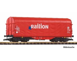 PIKO 37020 G Schiebeplanenwagen DB Raillion V (08/2026)