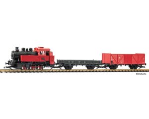 PIKO 37124 G Start-Set Güterzug BR 80 + 2 Güterwagen DR (06/2026)