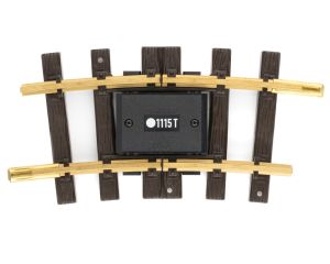 LGB 11152 Gebogenes Trenngleis, R1, 15 Grad