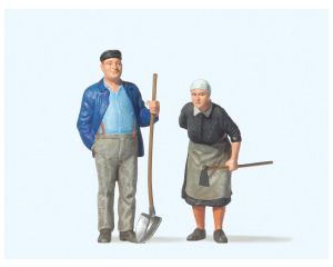 Preiser 45071 Bauer. Bauerin 1:22,5