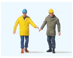 Preiser 45088 Industriearbeiter. Gehend 1:22,5