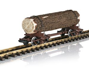 LGB 46775 Holztransportwagen Metallrader