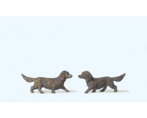 Preiser 47094 2 Dackel 1:25