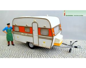 Prehm-Miniaturen 550125 Wohnwagen Standmodell 