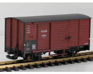 LGB 42352 Bruine goederenwagon met geluid