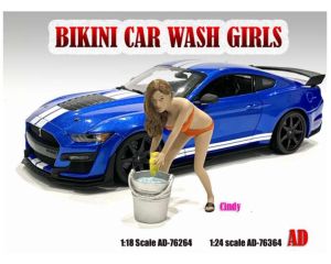 GSDCCad 00076364 1/24 Bikini Car Wash Girl *Cindy* with water bucket