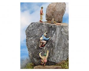 Prehm-miniaturen 500103 Bergsteiger, Set 2, 3 Figuren