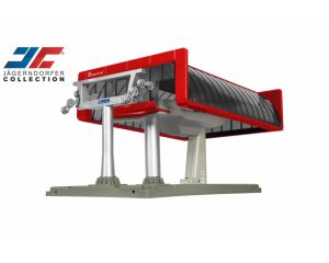 Schaal 1:32 Jagerndorfer 84681 Bergstation D-line zwart/rood