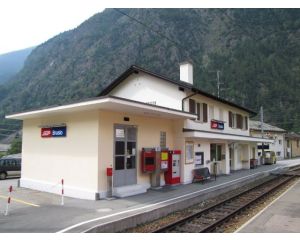 GSmm Bahnhof Brusio der RhB / Rhätische Bahn