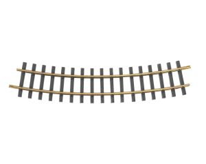 Bachmann 94654 5' DIAMETER CURVE 12/BOX - BRASS TRACK (LARGE SCALE)