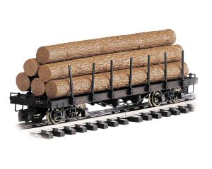 Bachmann 98470 Flat Car with Logs