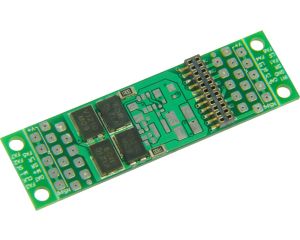 ZIMO ADAPLU Lokplatine mit PluX22-Buchse, Anschl. als Lötpads - 45 x 15 x 4 mm
