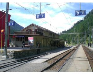 GSmm Bahnhof Bergün/Bravuogn der RhB / Rhätische Bahn