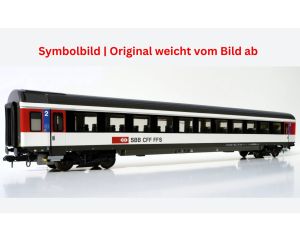 Schaal 1 Kiss 560 457 SBB Einheitswagen Vl | ICN B Wagen Kurzversion