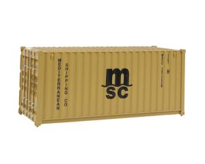 Schaal 1 Kiss 561 101 Container MSC 20 ft