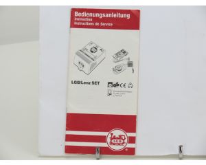 LGB Bedienungsanleitung LGB/Lenz Set