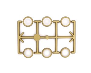 LGB E155260 Lampenring perlgold ( 4 St )