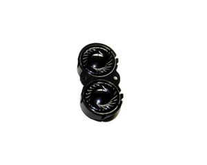 ESU 50447 Zwei Lautsprecher 16mm, oval, 100 Ohm, mit gemeinsamer Schallkapsel