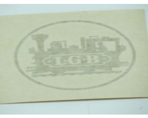 LGB Sticker, Aufkleber 7.5 cm Goud, Gold