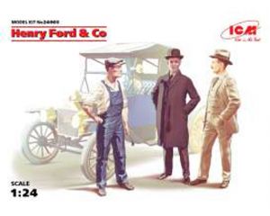 GSDCCicm 00024003 1/24 Henry Ford & Co Figurines, plastic modelkit