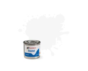 Humbrol – AA0374 – Enamel Paint Matt White (No. 34) – 14 ml