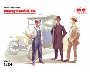GSDCCicm 00024003 1/24 Henry Ford & Co Figurines, plastic modelkit