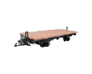 Mxion 0084-0003 Güterwagen Flachwagen modular Bodemplatte: Braun