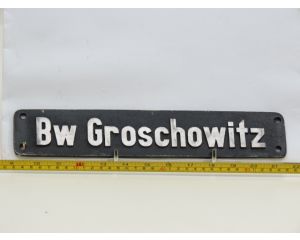 Lokschild Bw Groschowitz