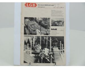 LGB Info blad #42 Standard-Oberleitungen