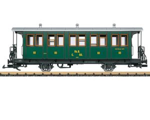 LGB 30342 RhB Personenwagen, Metallrader