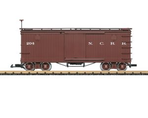 LGB 48676 NCRR Güterwagen, Metallrader