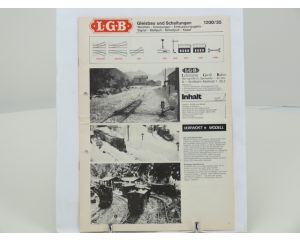 LGB Info blad #25 Gleisbau und Schaltungen 1200/35